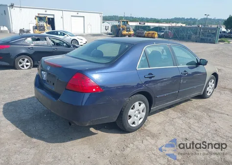 2006 Honda Accord 2.4 Lx из США, поврежденный, VIN 3HGCM56496G710738